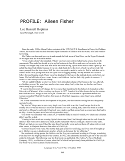 PROFILE: Aileen Fisher