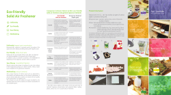 Eco-Friendly Solid Air Freshener