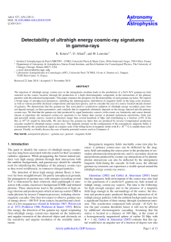 Detectability of ultrahigh energy cosmic-ray signatures in gamma-rays