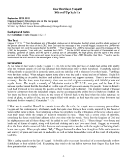 Stirred Up Spirits - Chicago First Church of the Nazarene Home