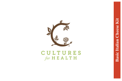 Kit - Cultures for Health