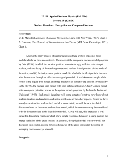 22.101 Applied Nuclear Physics (Fall 2006)