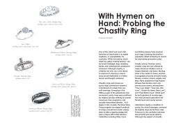 Probing the Chastity Ring