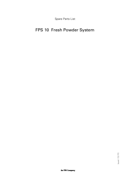 FPS 10 Fresh Powder System