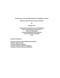 Performances of Comorbidity Measures in Healthcare
