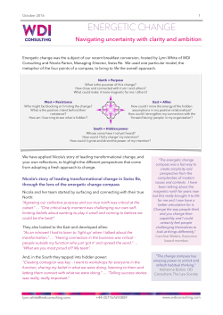 energetic change breakfast conversation outputs
