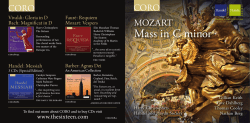 Mass in C minor - Chandos Records
