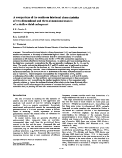 A Comparison of the Nonlinear Frictional Characteristics of Two