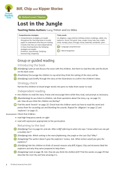 Lost in the Jungle - Oxford University Press