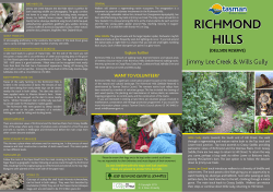 Dellside Reserve Walking Trail Brochure