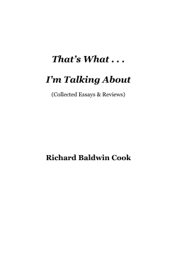 Richard B. Cook, “Two Essays: Farmworkers”