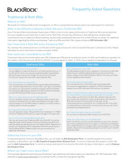 Roth IRA Enrollment Kit