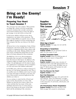 Hero Training Camp Lesson - National Center for Biblical Parenting