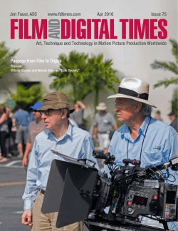 Film and Digital Times: Anthony Raffaele