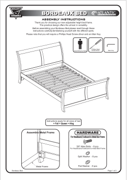 Assemble Bordeaux Bed.cdr