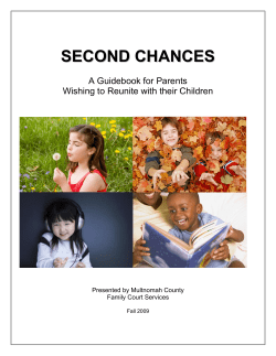 Second Chances - Multnomah County