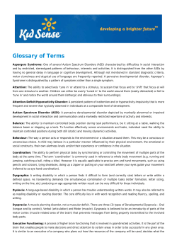 Glossary of Terms