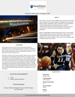 QUICK FACTS Jersey City, New Jersey | Founded in