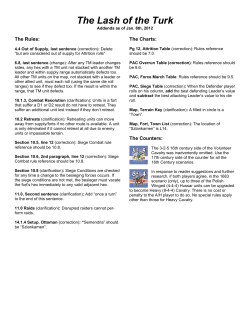 Issue 30, The Lash of the Turk and When The West Came East (as of 1