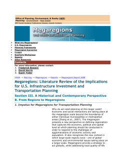 MEGA-REGIONS - Democrats Against Agenda 21