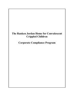 Compliance Program Policy Procedure and Code of Conduct