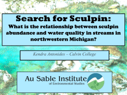Presentation - Au Sable Institute