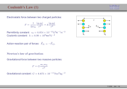 Coulomb`s Law (1)