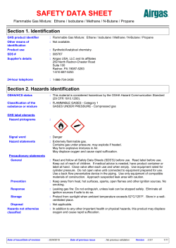safety data sheet