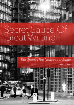 Secret Sauce Of Great Writing