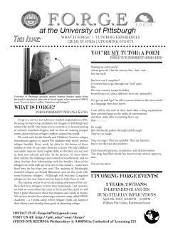 This issue - University of Pittsburgh