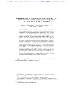 Payoff-biased social learning underlies the diffusion of novel