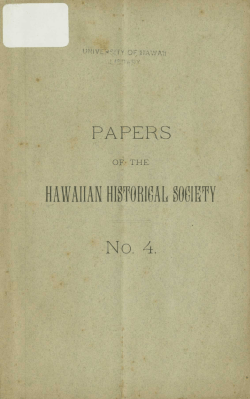 hawaiian historical society