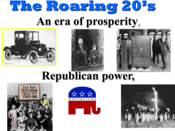 The Roaring 20`s