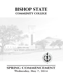 Spring Commencement 2013 - Bishop State Community College