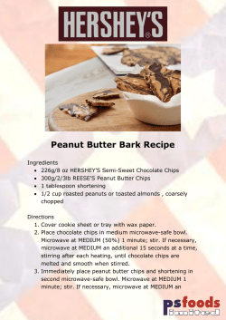 Peanut Butter Bark Recipe