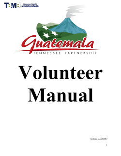 Manual - Sweetwater Baptist Association