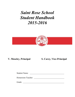 Student Handbook
