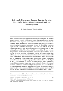 Universally-Convergent Squared-Operator Iteration Methods for