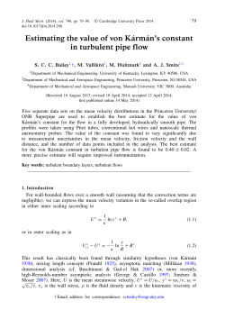 Estimating the value of von Kármán`s constant in turbulent pipe flow