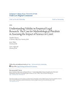 The Case for Methodological Pluralism in Assessing the Impact of