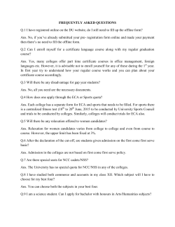 FREQUENTLY ASKED QUESTIONS