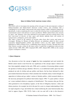 Read Article - Graduate Journal of Social Science