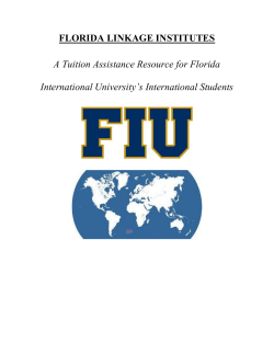 Florida Linkage Institutes - Global Affairs