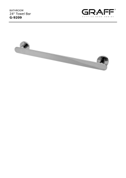 24" Towel Bar G-9209
