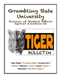 Expectations - Grambling State University
