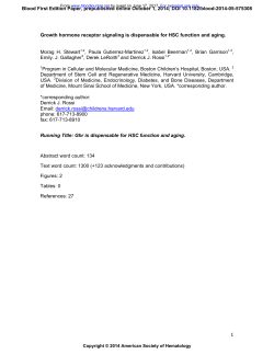 Growth hormone receptor signaling is dispensable