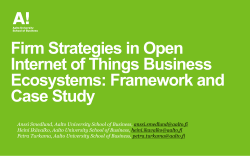 Firm Strategies in Open Internet of Things Business Ecosystems