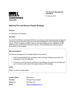 Member Meeting Report - LGA members and decision making