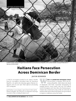 Haitians Face Persecution Across Dominican Border