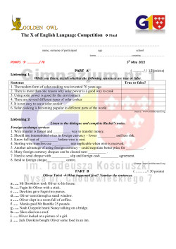 The X of English Language Competition &rarr; Final